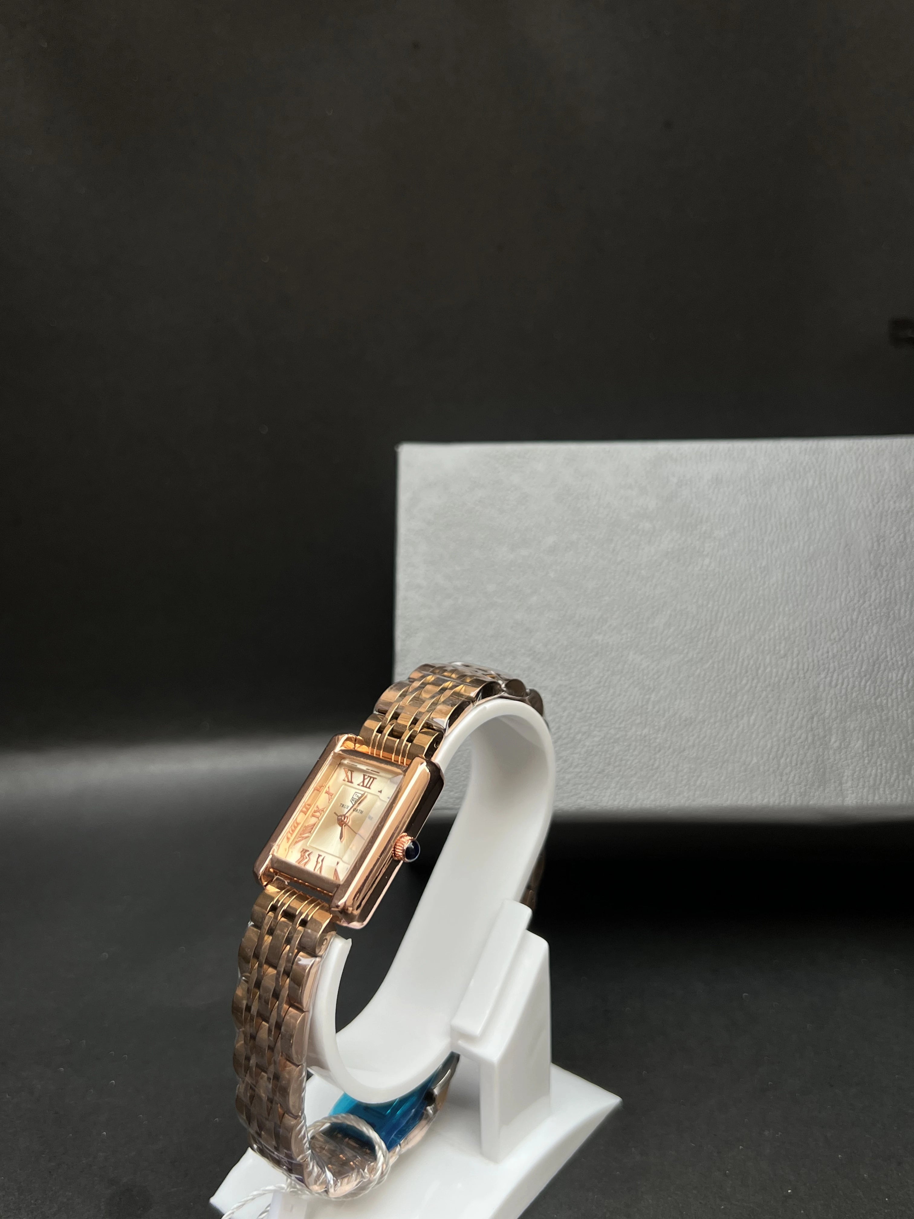 True Worthy Classic Rose Gold Women's Dress Watch