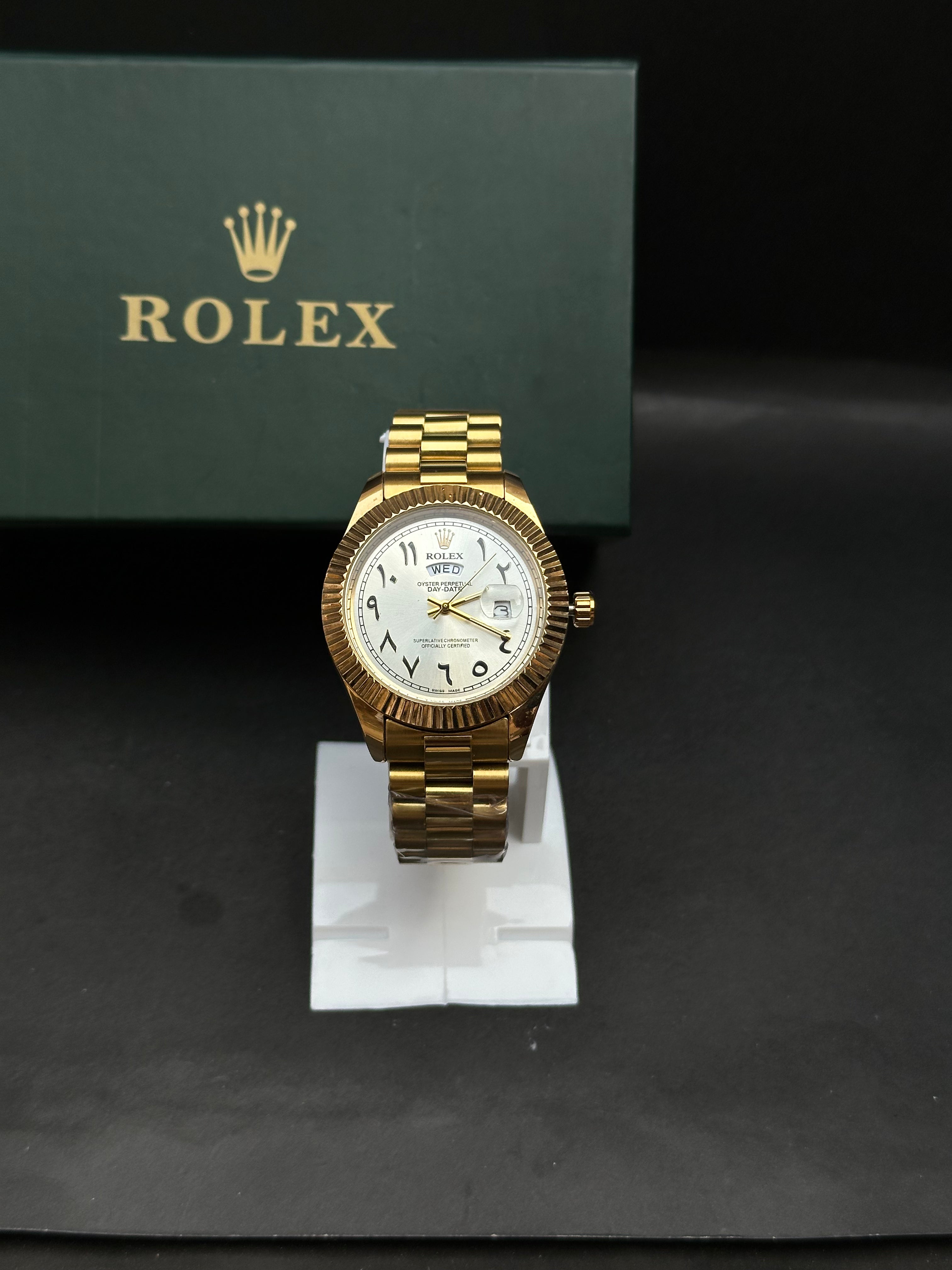 Rolex Day-Date 40 Arabic Dial – Yellow Gold