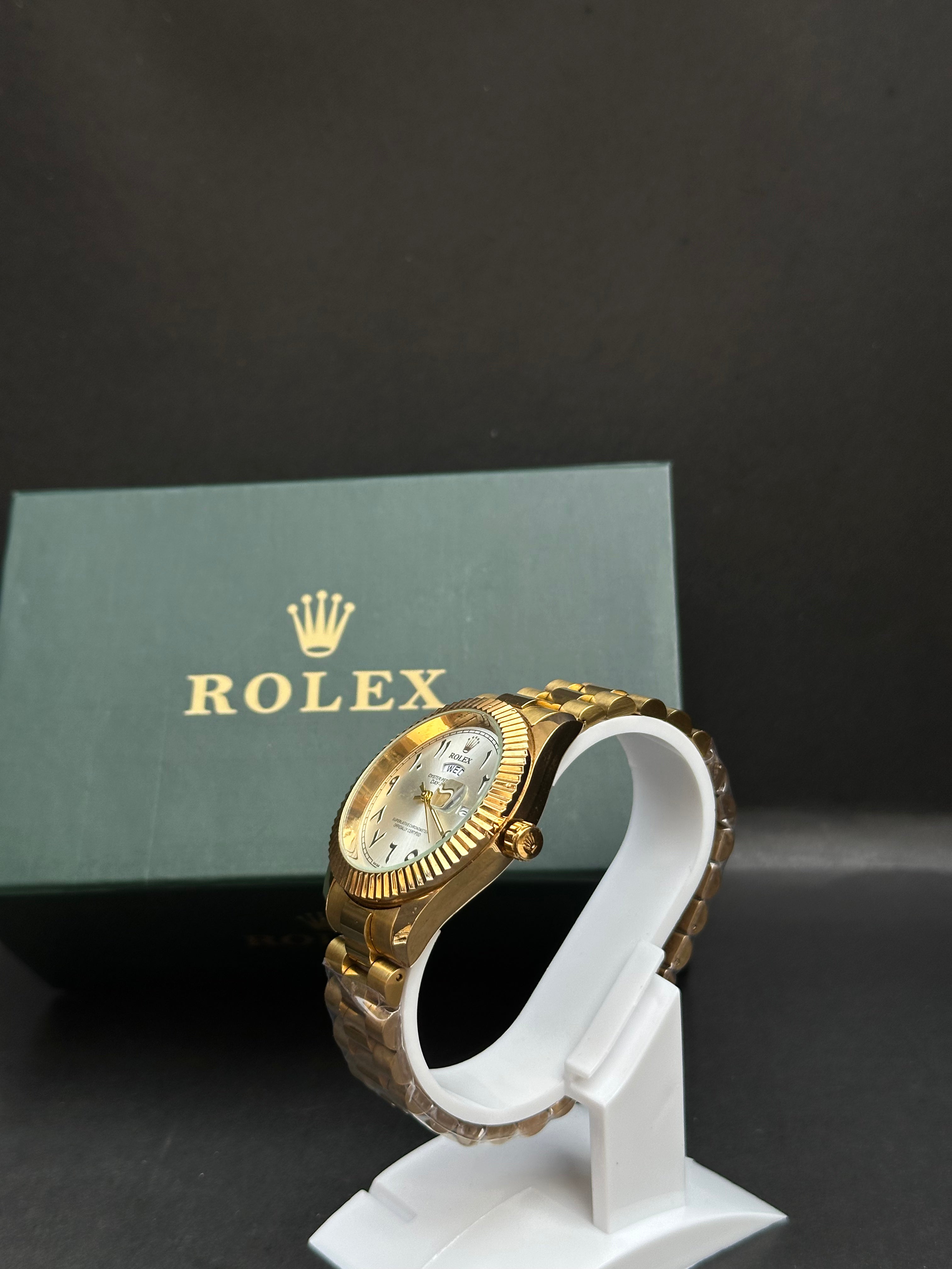 Rolex Day-Date 40 Arabic Dial – Yellow Gold
