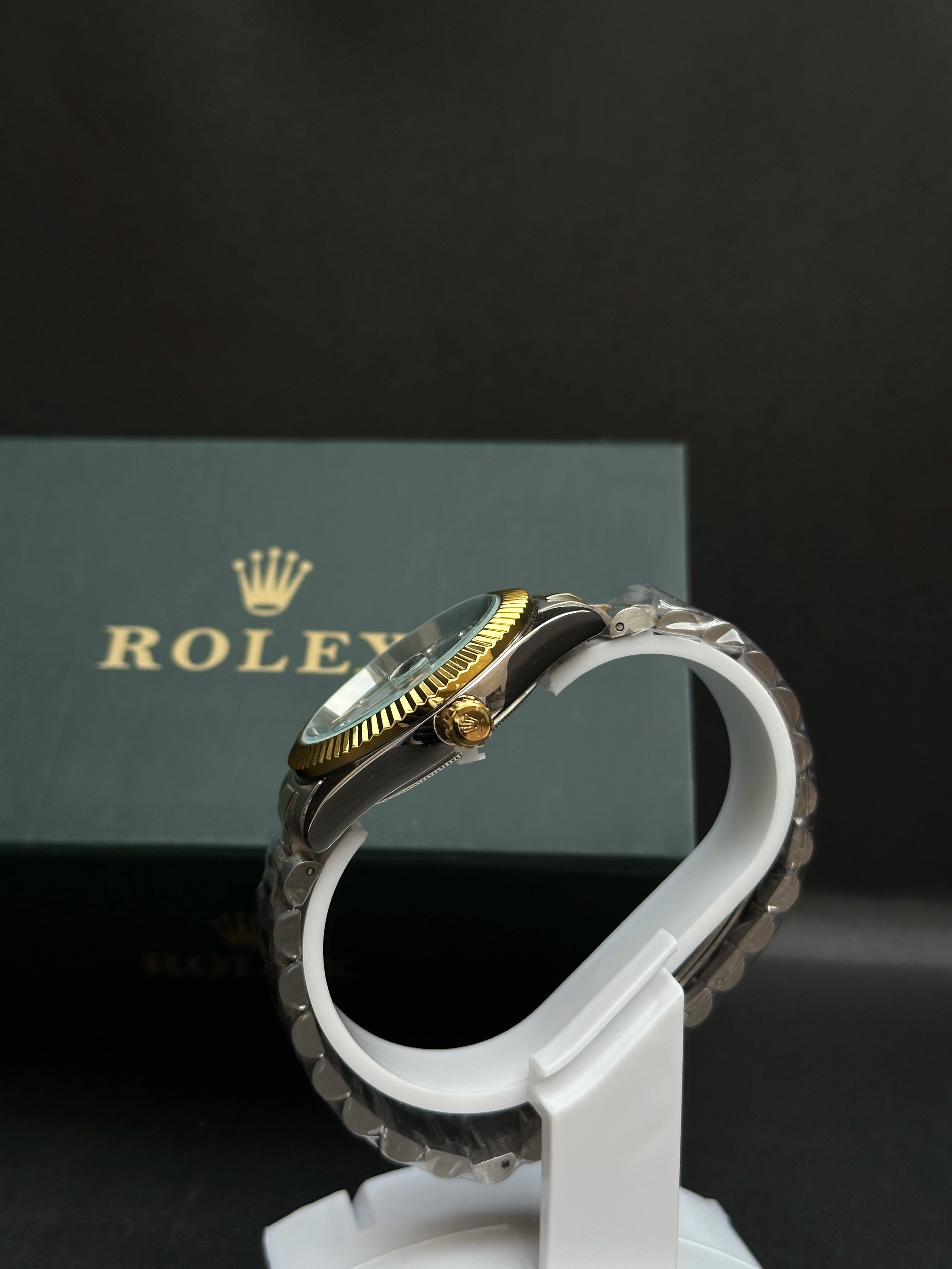 Rolex Day-Date Two-Tone Diamond Dial Oyster Perpetual